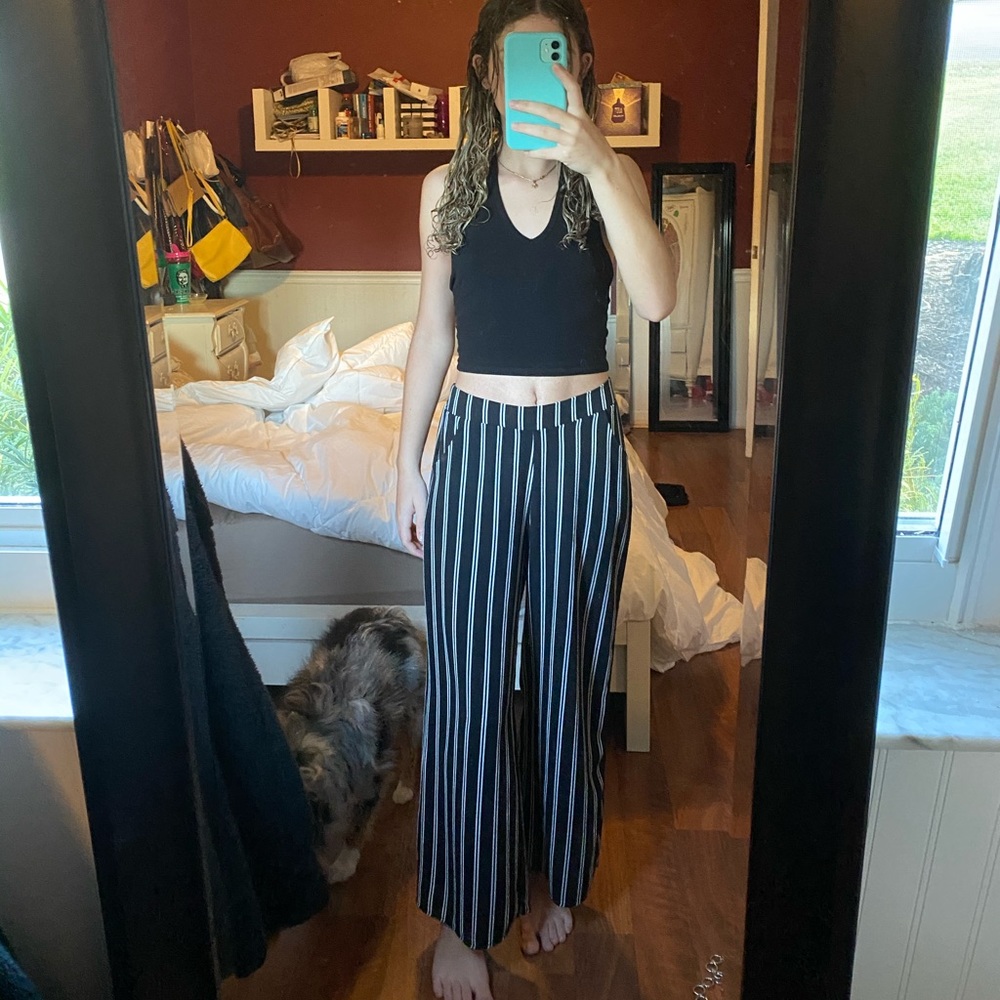 Cute Striped Beachy Pants